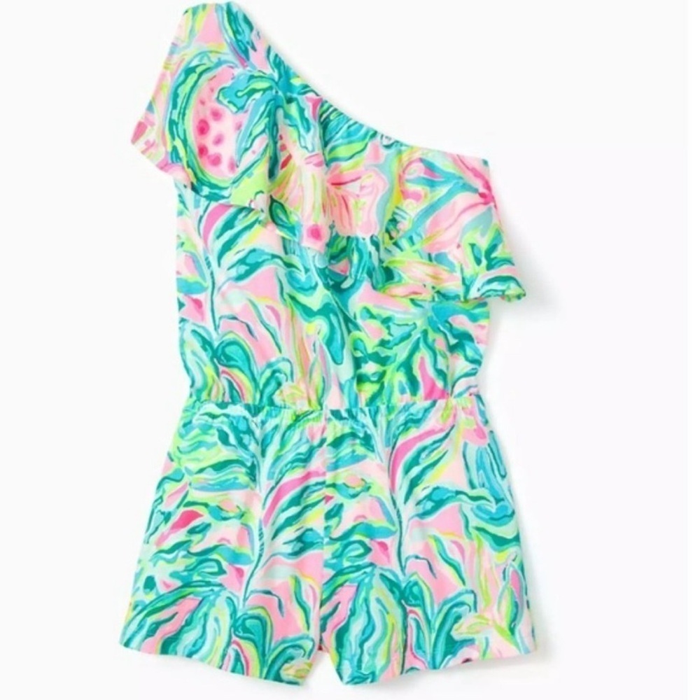EUC Lily Pulitzer Sansa Romper Size XS